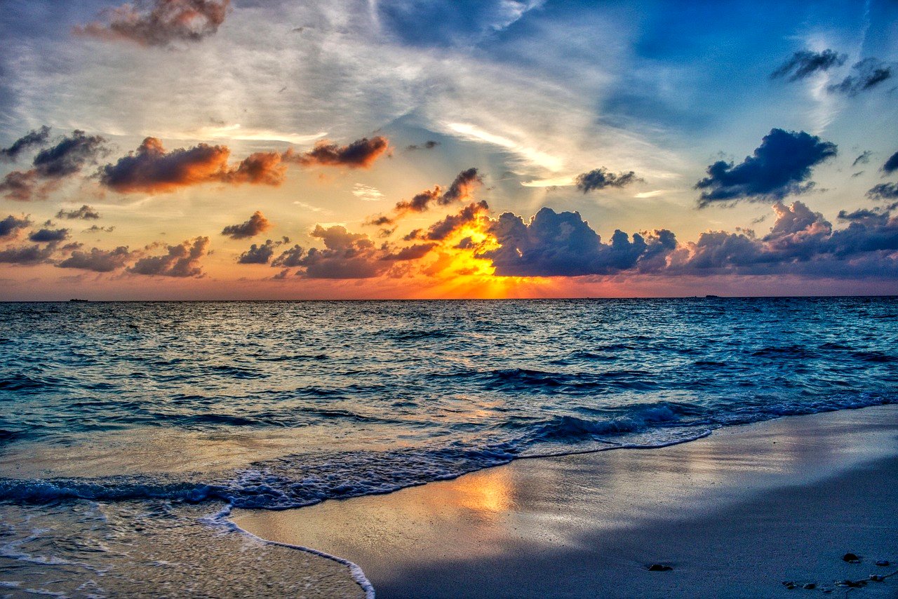 Florida Panhandle sunset over the Emerald Coast
